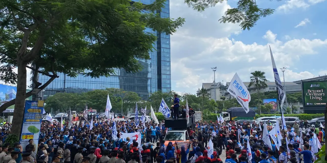 Pekerja Indomarco Kepung Kemenaker, 6 Tuntutan Buruh Temui Sepakat