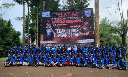 Pelatsar Laskar Nasional SPN Jabar Sukses Memperkuat Militansi Kader