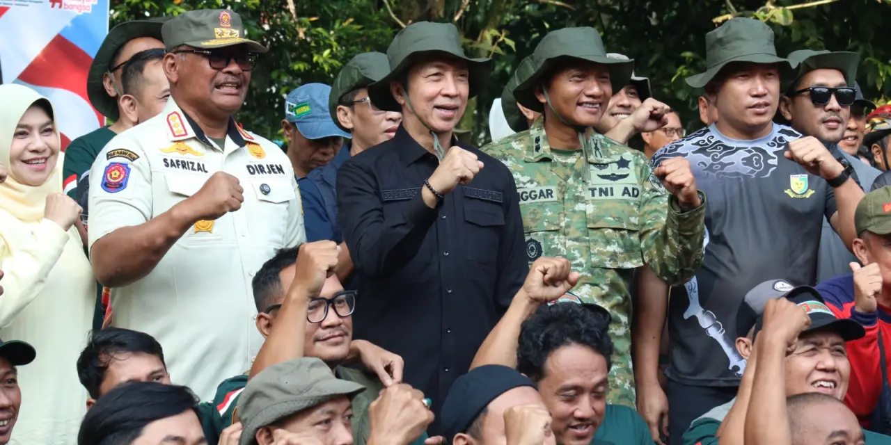 SPN Kota Bogor dan Wali Kota Dedie Bersihkan Kawasan Situgede