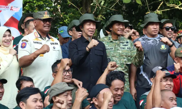 SPN Kota Bogor dan Wali Kota Dedie Bersihkan Kawasan Situgede