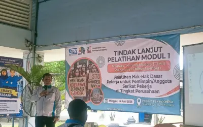 Cegah Kekerasan Berbasis Gender, SPN Edukasi Pekerja PT Pilot Pen Indonesia