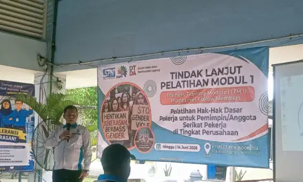 Cegah Kekerasan Berbasis Gender, SPN Edukasi Pekerja PT Pilot Pen Indonesia