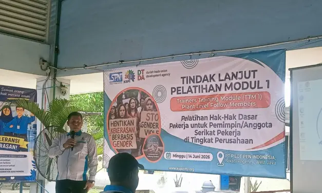 Cegah Kekerasan Berbasis Gender, SPN Edukasi Pekerja PT Pilot Pen Indonesia