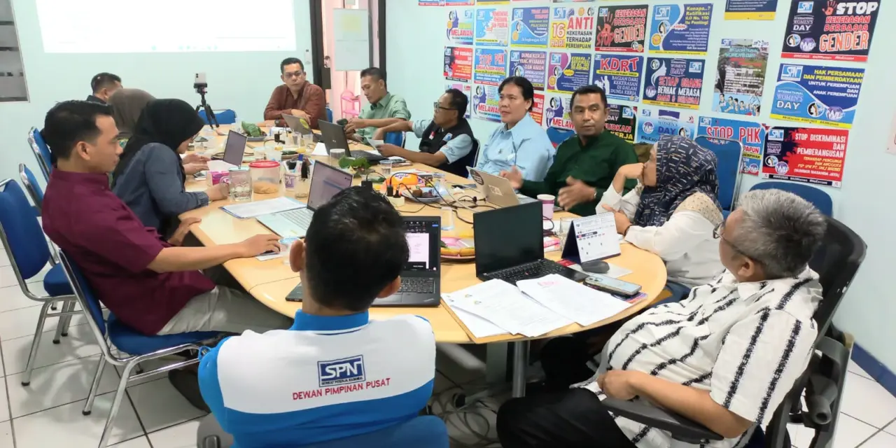 DPP SPN Gelar Rapat Internal Siapkan Agenda Strategis Buruh