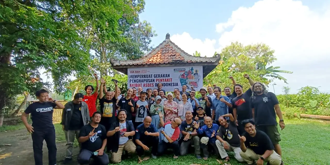 KSPI dan INA-BAN Desak Indonesia Bebas Penyakit Akibat Asbes