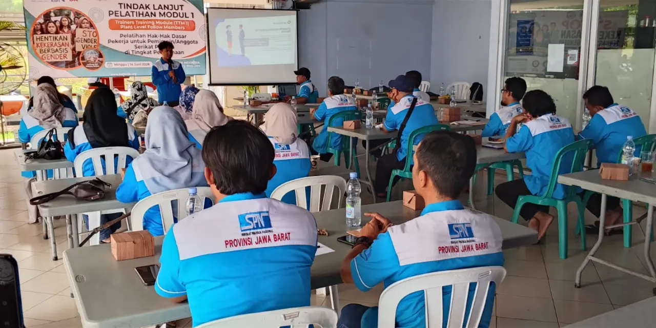 TTM DTDA-KSPI Perkuat Kader Serikat Pekerja dalam Kampanye Stop Kekerasan Berbasis Gender