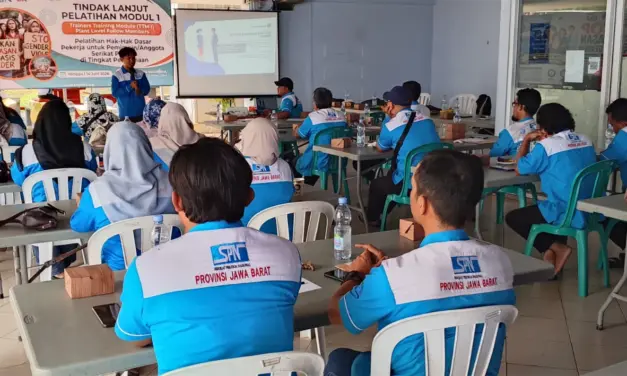TTM DTDA-KSPI Perkuat Kader Serikat Pekerja dalam Kampanye Stop Kekerasan Berbasis Gender