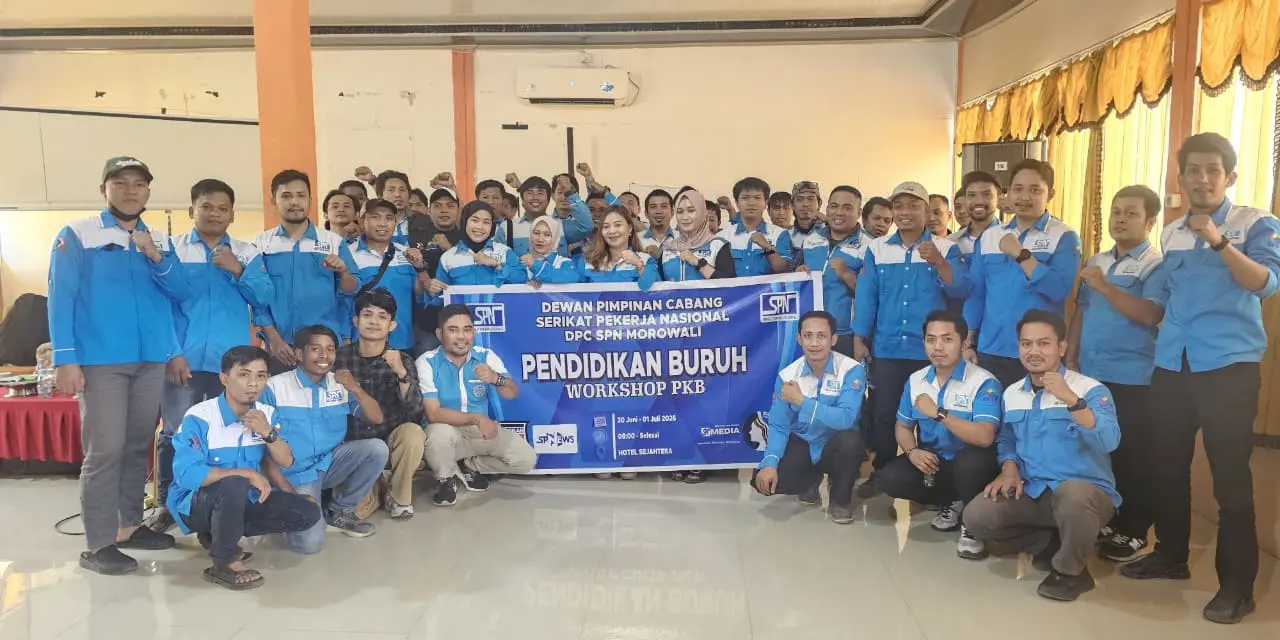 SPN Morowali Perkuat Perunding Guna Kawal Hak Pekerja