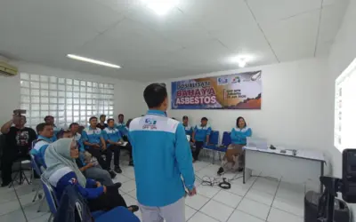 Sosialisasi Bahaya Asbes KSPI Bersama SPN Tutup Rangkaian Edukasi di Enam Wilayah