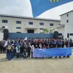 DPC SPN Kabupaten Serang Gelar Aksi Solidaritas di PT EBT Plumbing Supply