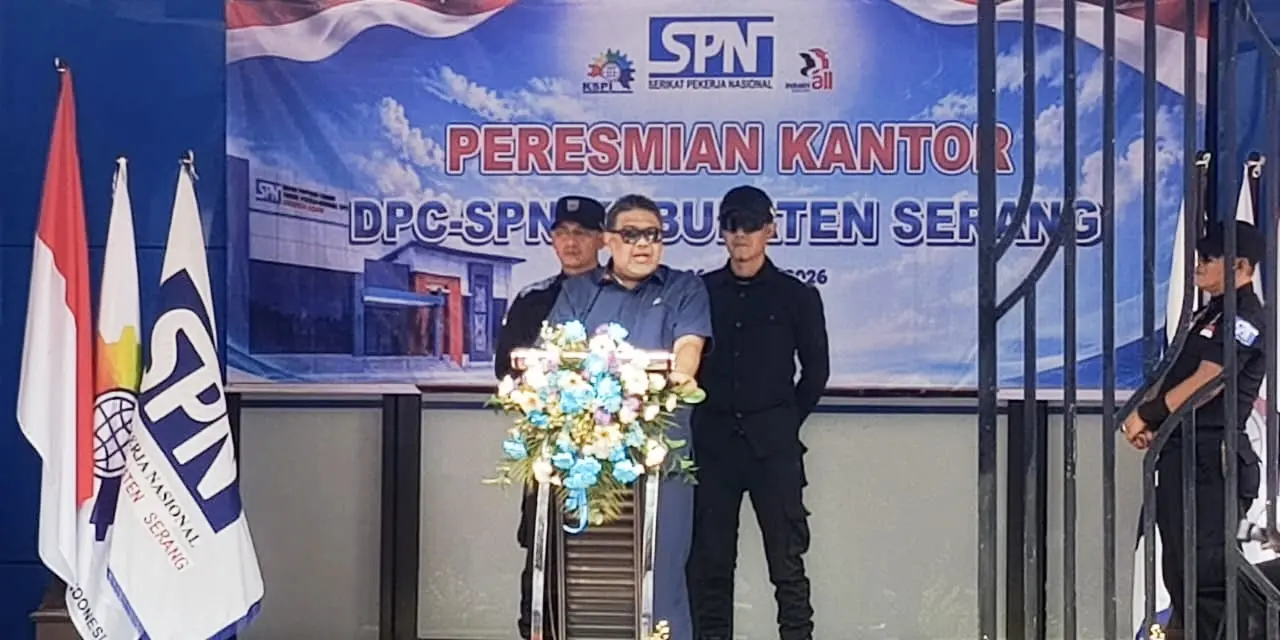 DPC SPN Kabupaten Serang Resmi Resmikan Kantor Baru di Kragilan