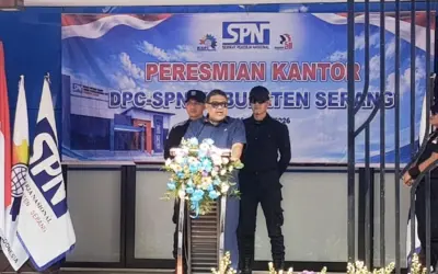 DPC SPN Kabupaten Serang Resmi Resmikan Kantor Baru di Kragilan