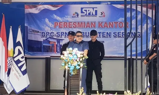 DPC SPN Kabupaten Serang Resmi Resmikan Kantor Baru di Kragilan