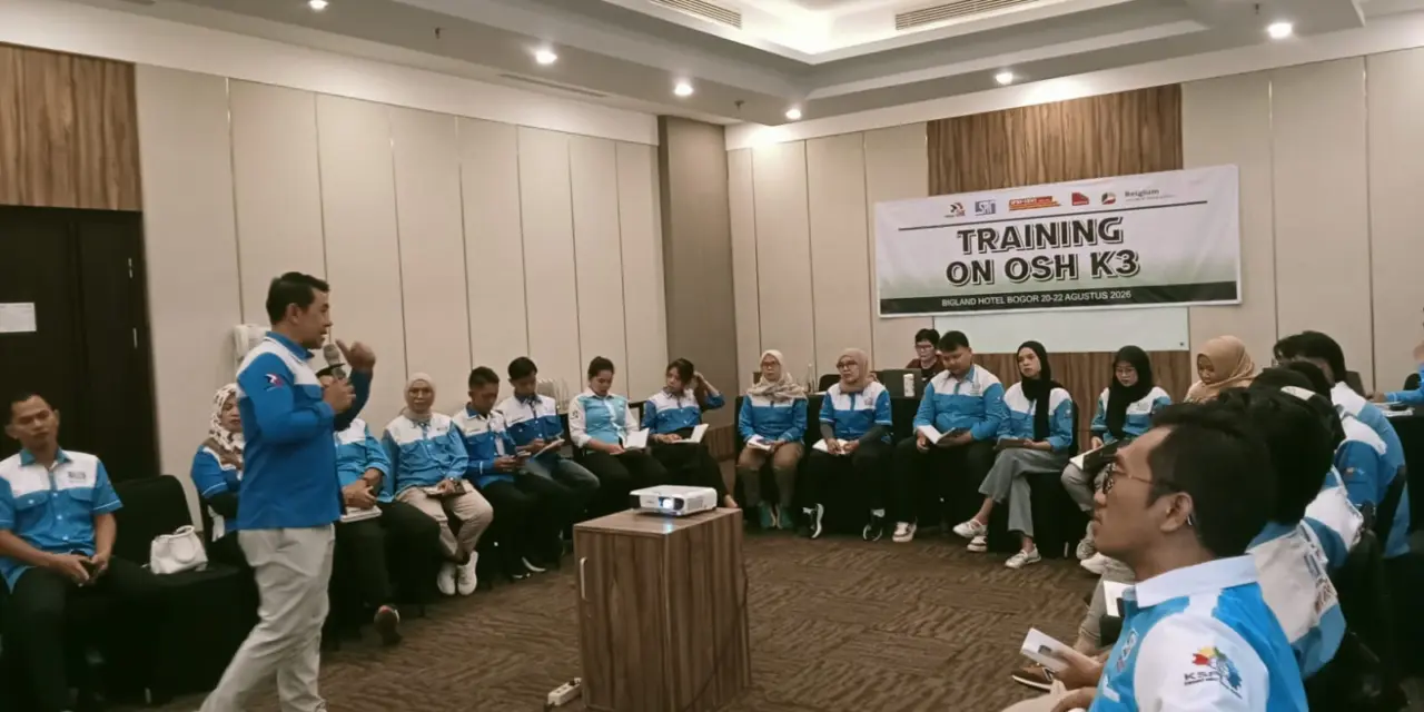 DPP SPN Gelar Pelatihan K3 di Bogor, Tegaskan Keselamatan Kerja Adalah Hak Utama