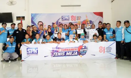 Pererat Silaturahmi Anggota, PSP SPN KING Gelar Turnamen Tenis Meja SPN Cup 2026