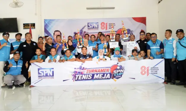 Pererat Silaturahmi Anggota, PSP SPN KING Gelar Turnamen Tenis Meja SPN Cup 2026