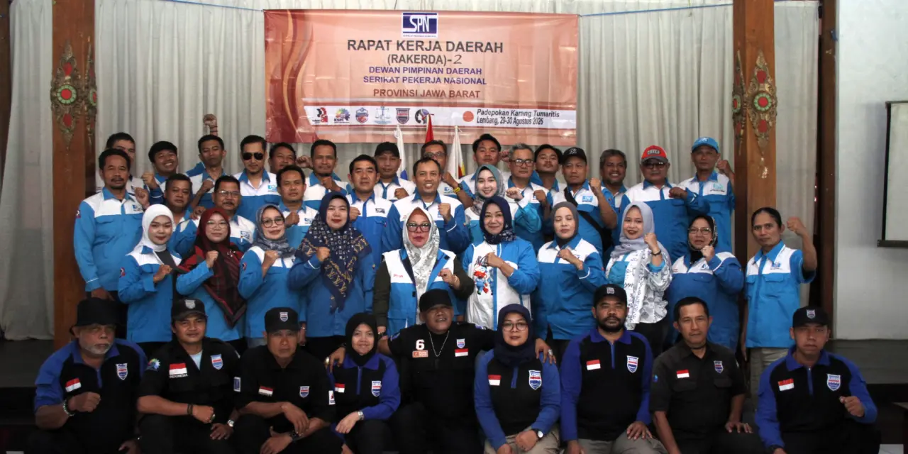 Rakerda II SPN Jabar Perkuat Konsolidasi dan Perjuangan Buruh