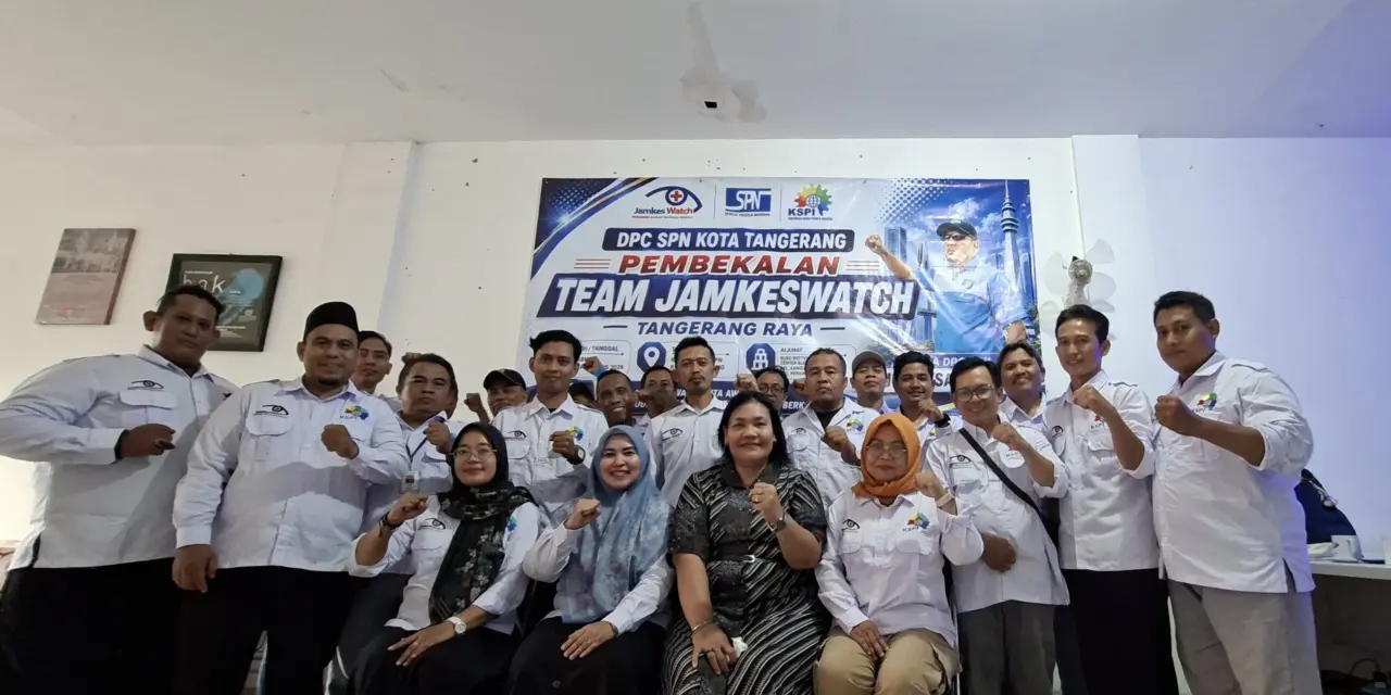 SPN Kota Tangerang Perkuat Tim Jamkeswatch demi Layanan Kesehatan Pekerja