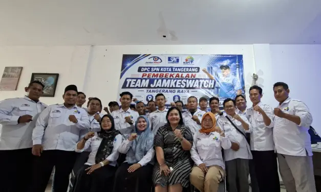 SPN Kota Tangerang Perkuat Tim Jamkeswatch demi Layanan Kesehatan Pekerja