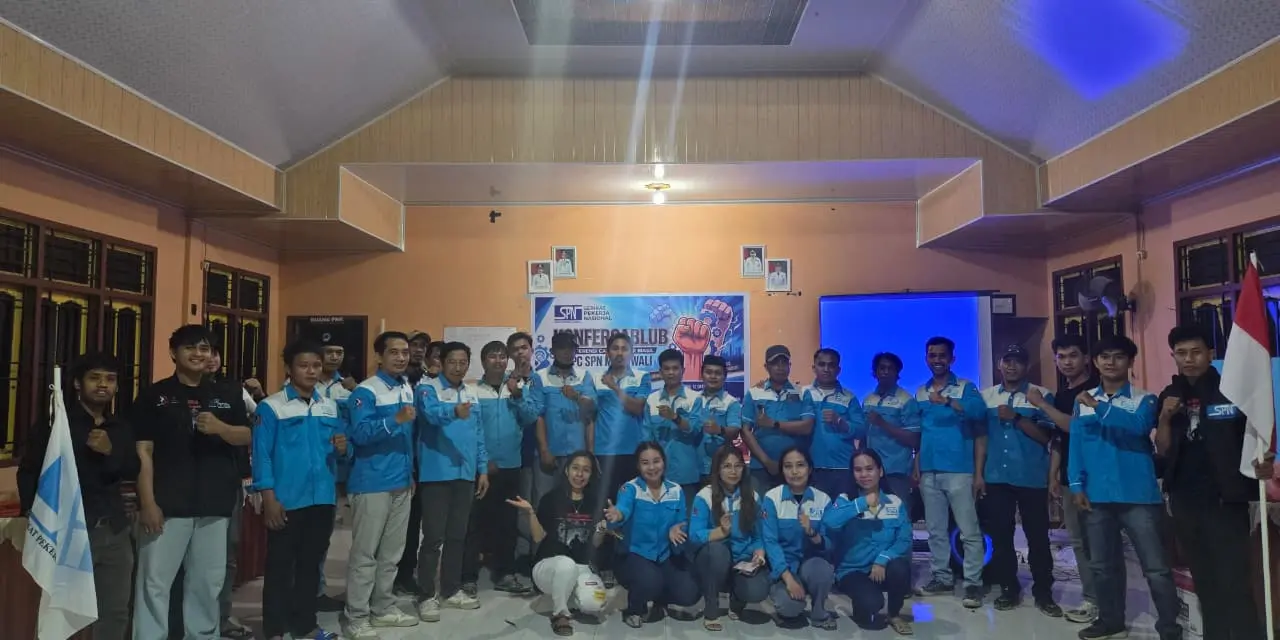 Konfercablub DPC SPN Morowali, Martinus Tu’ba Terpilih Jadi Ketua