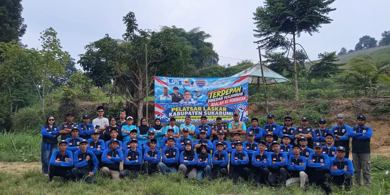 Pelatsar Laskar Nasional SPN Angkatan V Sukabumi Tempa Fisik dan Mental Kader