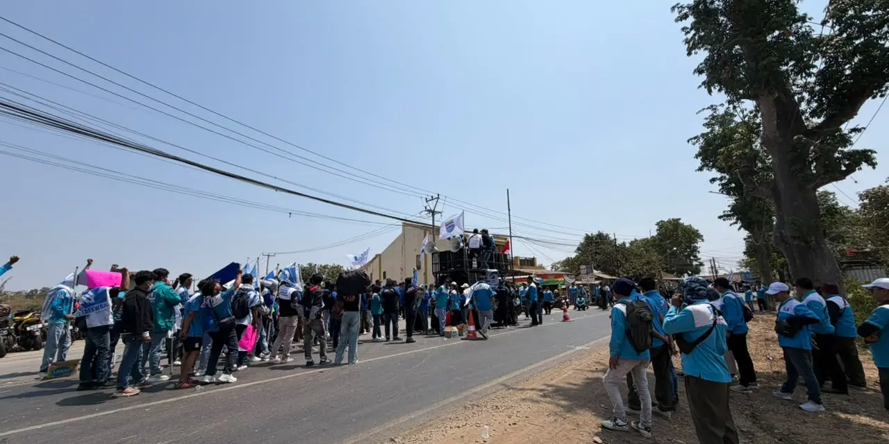 Aksi Solidaritas SPN Jabar di PT VinFast, Soroti Dugaan Union Busting
