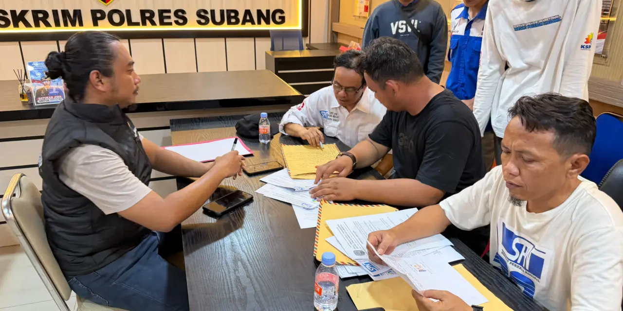 SPN Jabar Laporkan Dugaan Union Busting PT VinFast ke Polres Subang