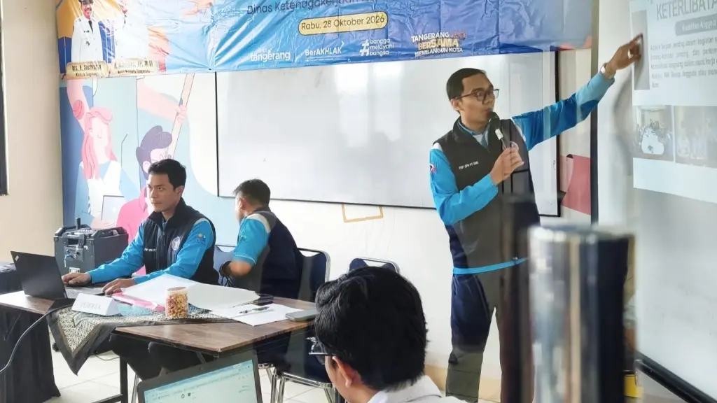 Perwakilan PSP SPN presentasi dalam penilaian tata kelola SP/SB