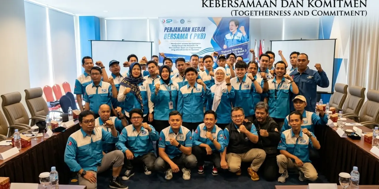 DPC SPN Kabupaten Bekasi Perkuat Posisi Tawar Buruh lewat Pelatihan PKB